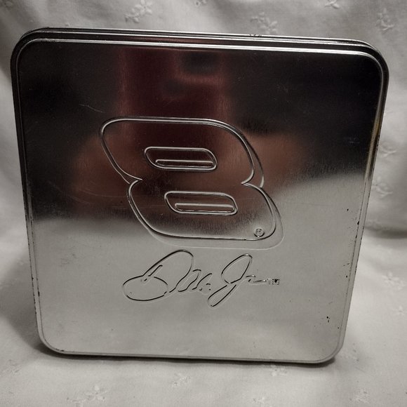 NASCAR || 8 Dale Jr  Shot Glass/Playing Cards Tin - Picture 3 of 6